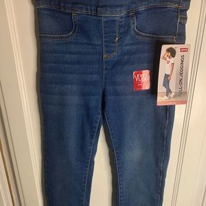 NWT Girls Levi’s Pull-on DENIM Joggers size 7 regular.
